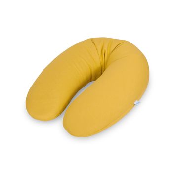 Cojín De Lactancia Xl Microperlas Flexi Mustard 190 X 35 Cm