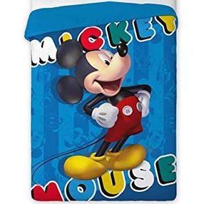 New Import - Edredón Nórdico Duvet Mickey Mouse Blue 180x260 Cm