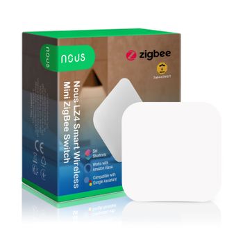 Miniconmutador Inalámbrico Zigbee Inteligente - Nous-lz4 - Nous