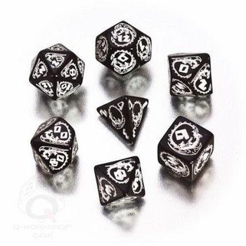 Qw Dados Set Dragones Negro (7)