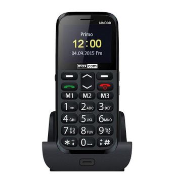 Maxcom Telefono Fijo Dec Mm38d 2,2" 3g Sim Black