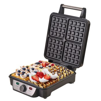 Frifri Gofre Croque-wafers 3 Platos 1200w Negro - Fri02824512blp-1