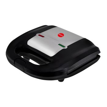 Tostador De Bocadillos Moderna Eldom St11, Negro, Placas Ceramicas, 700w