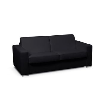 Sofá Relax 2 Plazas VENTE-UNIQUE Canby (Marrón - 133x90x95 cm)