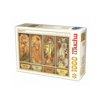 Mucha Puzzle The Seasons 1000 Piezas