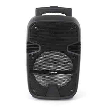 Altavoz portátil  Fonestar BOX-35LED, Micrófono, Bluetooth, Karaoke,  Efectos luminosos, Negro