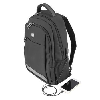 Companion Mochila Para Portátil Tellur, 15,6", Puerto Usb, Negro