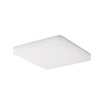 Smart Wifi Lámpara De Techo Led Tellur, 24w, Blanco/cálido, Atenuador, Cuadrado, Blanco