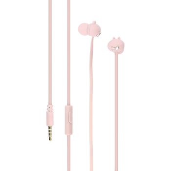 Pixy Auriculares Intrauditivos Tellur, Estuche De Transporte, Rosa