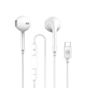 Basic Urbs Auriculares Intrauditivos Tellur, Tipo C, Blanco