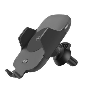 Cargador Inalámbrico Para Coche Tellur, Certificado Qi, 10w, Sensor Ir, Apertura/cierre Automático, Wccm2, Negro