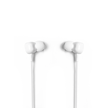 Basic Sigma Auriculares Internos Tellur, Con Cable Y Micrófono, Blancos