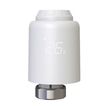 Válvula Termostática Para Radiador Smart Wifi Rvsh1 Tellur, Led, Blanco