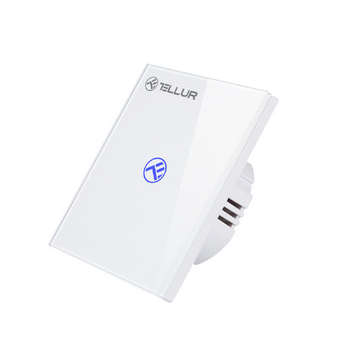 Smart Wifi Switch Tellur, Ss1n, Con/sin Neutro, 1 Puerto, 1800w, 10a