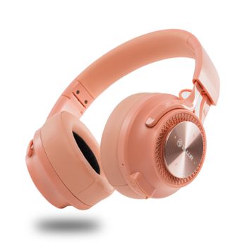 Tellur Feel Auriculares Supraaurales Bluetooth, Rosa