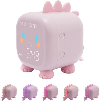 Reloj Despertador De Dinosaurio, Ceramarble Furni, Reloj Despertador Digital Para Niños