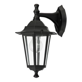 Aplique Rabalux Velence 8202 60w Negro E27 Diseño Elegante