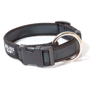 Collar Julius K9 - Circunferencia Cuello 39-65 Cm - Color Negro (color&gray)