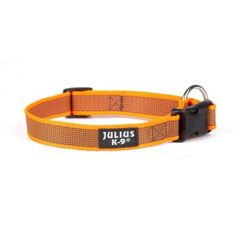 Collar Julius K9 - Circunferencia Cuello 27-42 Cm - Color Naranja (color&gray)