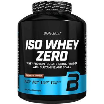 Biotechusa Iso Whey Zero 2270 Gr Proteína Sin Gluten