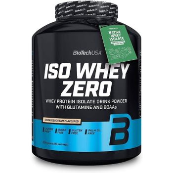 Biotechusa Iso Whey Zero 2270 Gr Proteína Sin Gluten