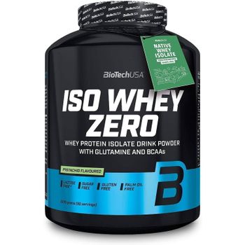 Biotechusa Iso Whey Zero 2270 Gr Proteína Sin Gluten