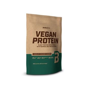 Vegan Protein Biotechusa 500 G Chocolate Y Canela