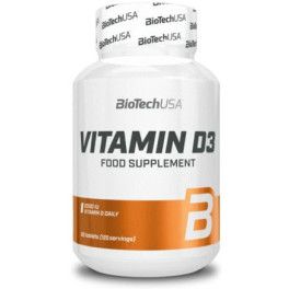 Biotech Usa Vitamin D3 50 Mcg 120 Caps