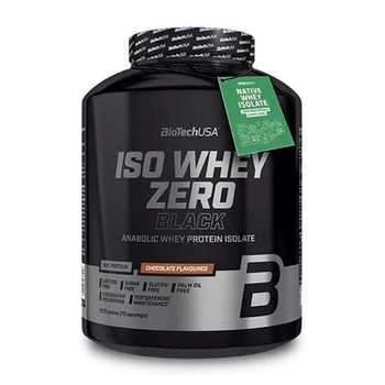 Biotech Usa - Iso Whey Zero Black X 2,27kg - Proteína De Suero Whey Para Deportistas De Él