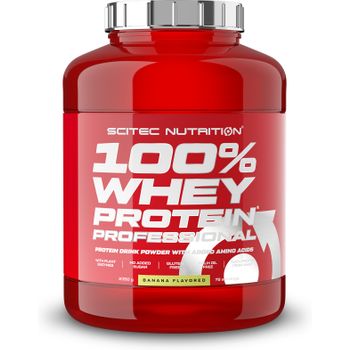 Scitec Nutrition 100% Whey Protein Professional 2.35 Kg - Fórmula Mejorada Sin Gluten Ni Azúcares