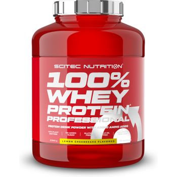 Scitec Nutrition 100% Whey Protein Professional 2.35 Kg - Fórmula Mejorada Sin Gluten Ni Azúcares