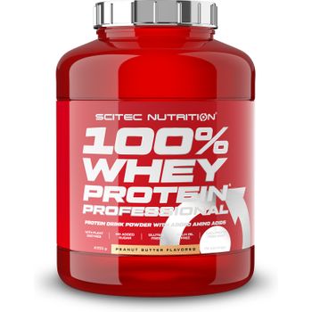 Scitec Nutrition 100% Whey Protein Professional 2.35 Kg - Fórmula Mejorada Sin Gluten Ni Azúcares