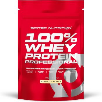 Scitec Nutrition 100% Whey Protein Professional 500 Gr - Fórmula Mejorada Sin Gluten Ni Azúcares