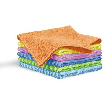 Paños Cocina Rizo, 12 Ud., 100% Algodón, 50x45cm, Multicolor Con Dibujo  Bordado, Juego Trapos Multicolor Briebe Pc12b con Ofertas en Carrefour