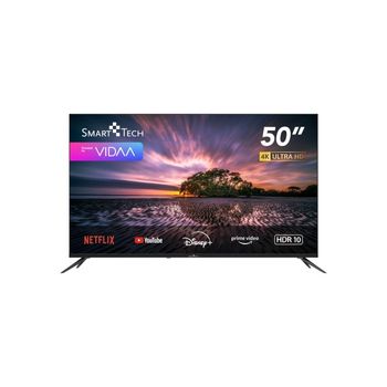 Vidaa Smart Led Tv, Smart Tech 50uv10v1, 50" (126cm), 4k Uhd Tv, Netflix, Youtube, Prime Video,