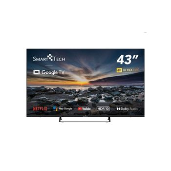 TV 43" (109 Cm), Google Tv, Smart Tech 43ug10v3, Uhd 4k, Smart Tv, Youtube, Netflix ,amazon Prime