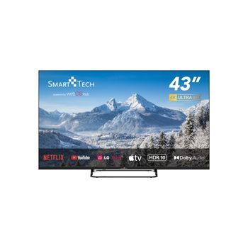 Tv Led 43" (109 Cm), Smart Tech 43uw02v, 4k Uhd Webos Television