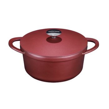 Olla Hierro Fundido Mellerware Cuking! Heavy 26 - 5,3L, Apta para todos  tipos de cocinaBlue