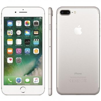 Apple Iphone 7 Plus Plata 128gb - Reacondicionado - Grado A