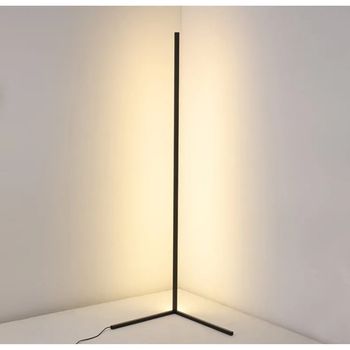 Lámpara De Pie Led Lámpara De Pie Moderna Fabricada En Vidrio Y Metal Con Color De Luz Regulable