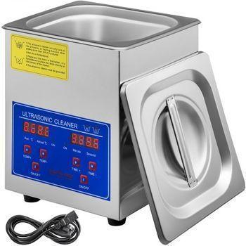 Limpiador Ultrasónico Digital 1.3l Acero Inoxidable, Vevor Ultrasonic Cleaner