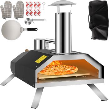 Horno Eléctrico De Pizzas A La Piedra, Negro, 190x350x350 Mm, Create - Pizza  Maker con Ofertas en Carrefour