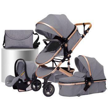 Bebelissimo - Carrito de Bebé - 2 en 1 - Silla de Paseo para Niños -  Carricoche convertible - 0-22kg - Nicea : : Bebé