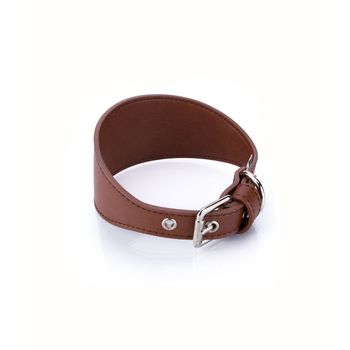 Collar Vegano Para Galgos Galgo Camel Pamppy 25 Cm