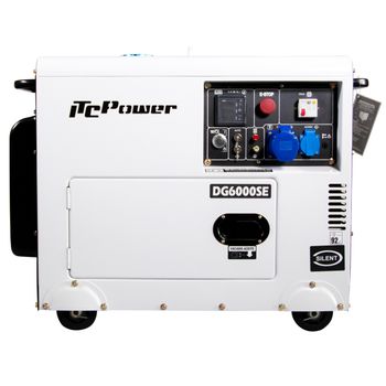 Itcpower Dg6000se Generador Diesel Itcpower 5,3 Kw