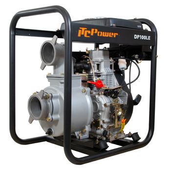 Itcpower Dp100le Motobomba Diesel 100 Mm Itcpower Arranque Eléctrico