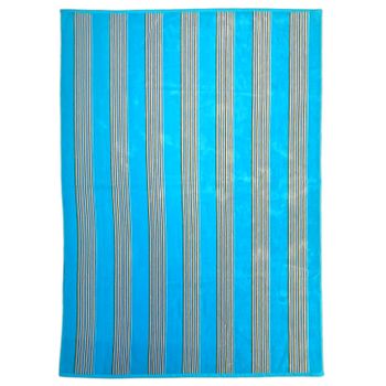 Toalla De Playa Milonga Turquoise Xl 140x180 400g/m² Terciopelo Jacquard