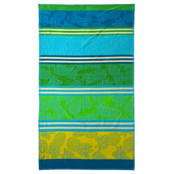 Toalla De Playa Cancun 90x170 340g/m² Terciopelo Jacquard