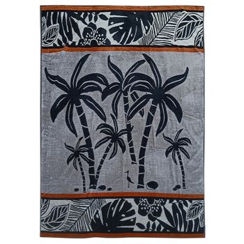 Toalla De Playa Inagua 140x180 400g/m² Terciopelo Jacquard