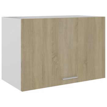 Armario De Pared | Mueble Pared | Armario Colgante Cocina Contrachapada Color Roble 60x31x40 Cm Cfw739551